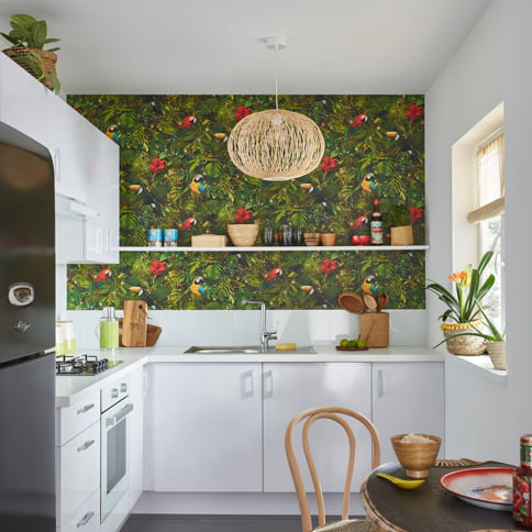 best kitchen wallpaper designs in dubai