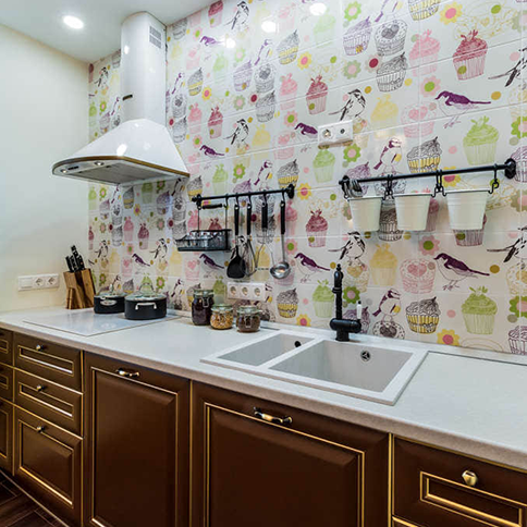 best kitchen wallpaper designs in dubai