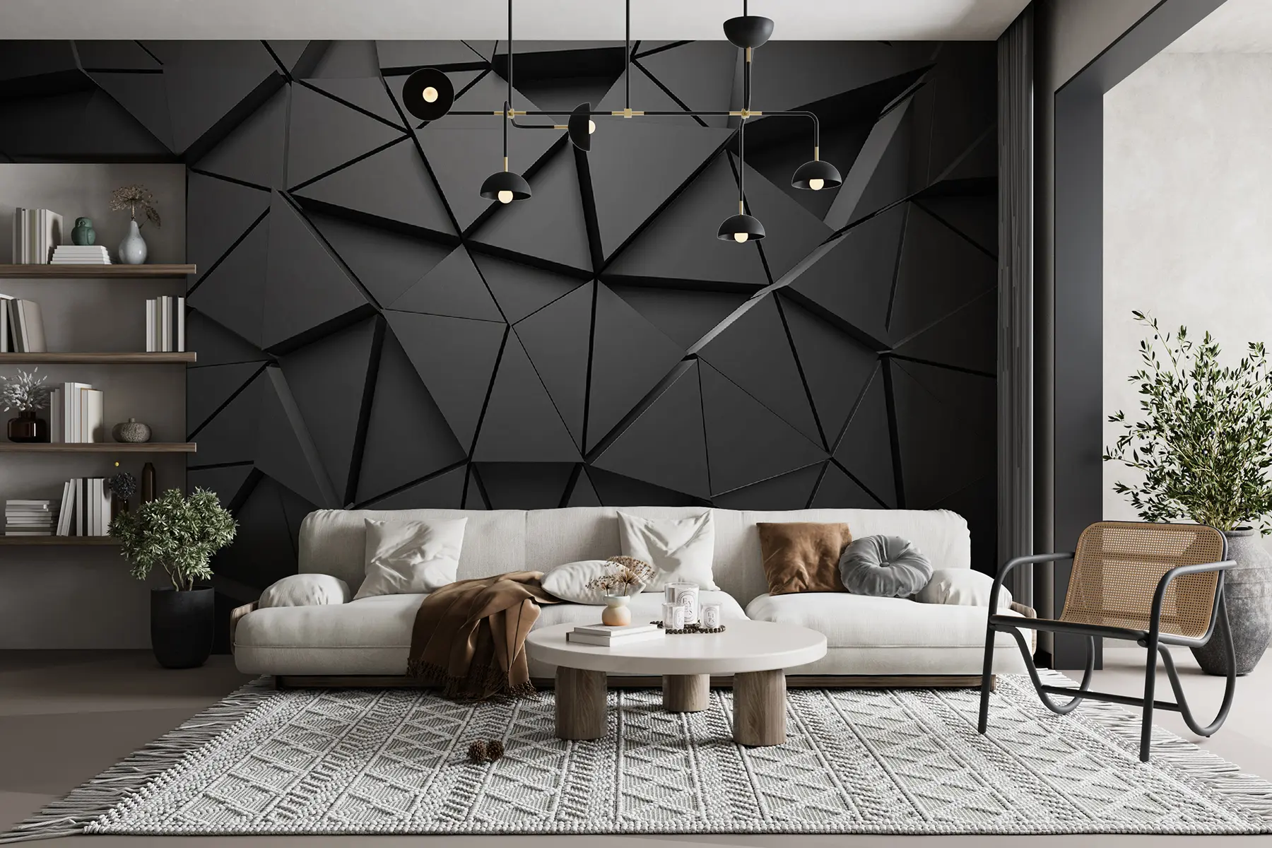 living room wallpapers dubai